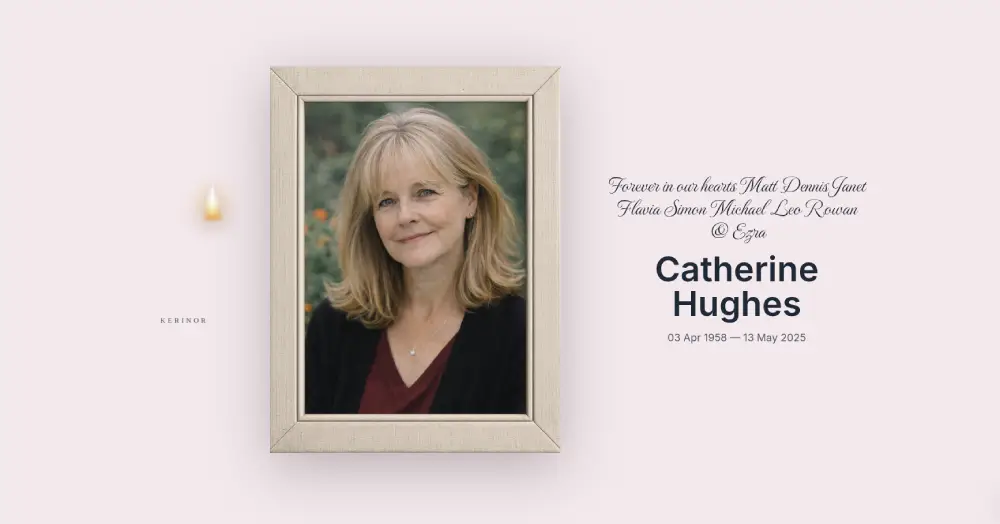 Catherine Memorial Example